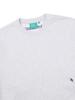 BBC EARTH Animal Embroidery Patch Sweatshirt_Melange Grey