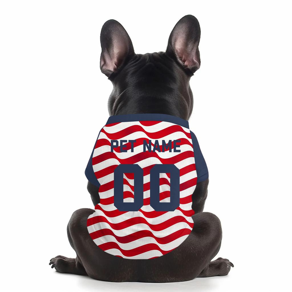 Maßgeschneidertes Hundehemd, Atmungsaktives Hunde-T-Shirt, Leichte Haustierkleidung Personalisiertes Haustierhemd