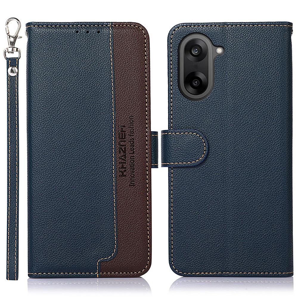 For OnePlus Nord CE5 5G Case RFID Blocking Wallet PU Leather Phone Cover with Strap