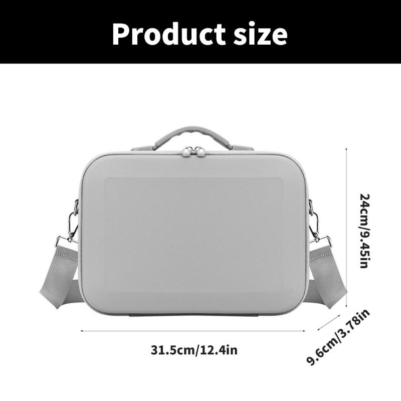 Portable Storage Solution Shockproof Carrying Case Bag Storage Box with Shoulder Strap UAV Accessories