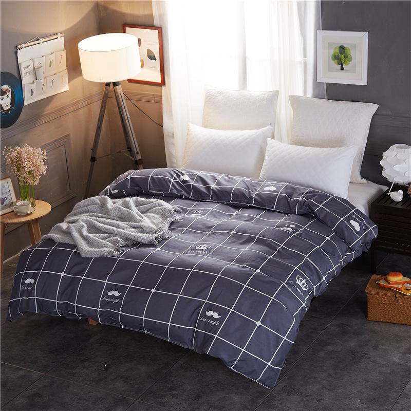 Aloe Cotton Brushed Flannel Duvet Cover for Dorms - Available in 1.5, 1.8, 2 Meters - Pure Cotton