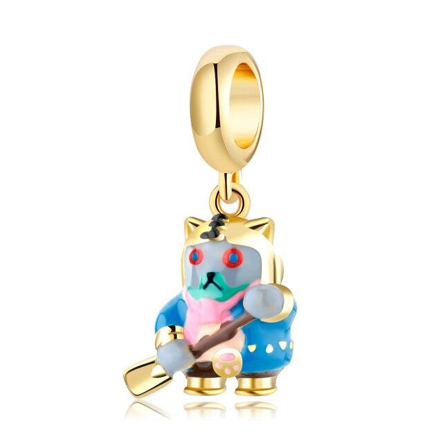 Animal City Wizarding World Life Tools Pendants Genuine 925 Sterling Silver Funny Charms Diy Accessories Fit Bracelet