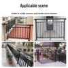Indywidualne Balustrady Balkonowe i Tarasowe Zewnętrzne: Rzymska Kolumna Aluminiowa Artystyczna Poręcz Schodowa i Stal Cynkowana Balustrada.
