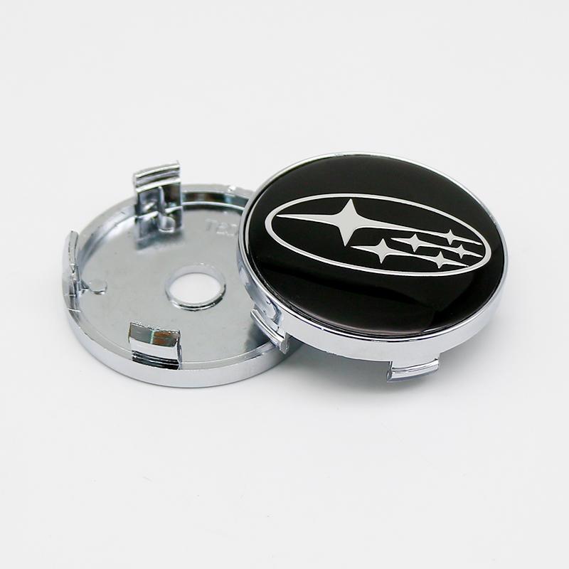 60mm Wheel Center Hub Cap Emblem Badge for Subaru Forester Outback Crosstrek XV Impreza WRX BRZ Legacy STI etc Cover