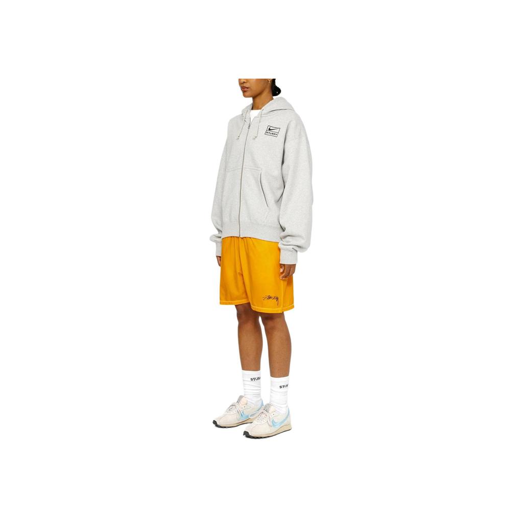Nike x Stüssy SS24 Comfortable Quick-Drying Versatile Shorts Unisex Bottoms Yellow FZ5761-717