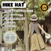 Hike Hat Numeric Hat UV Protection Heatstroke Prevention Sun Protection Sunshade Camping Outdoors Beach Mountain River Watching Sports Outings Walks