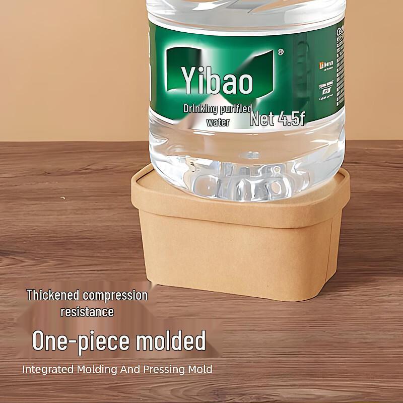 Yuanzhenghe Disposable Round Kraft Paper Meal Boxes
