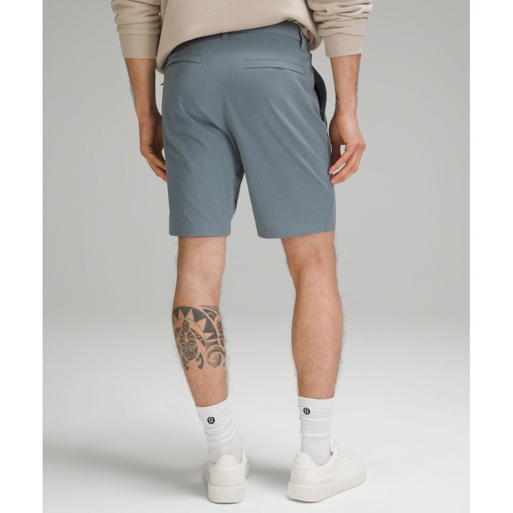 Lululemon Abc Classic Fit Short 9   Wovenair Belgian Blue