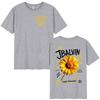 J Balvin Ciudad Primavera Album 2026 T-shirt Stampa Fronte/Retro Uomo Donna Moda Vintage T-shirt Oversize T-shirt in Cotone Gotico