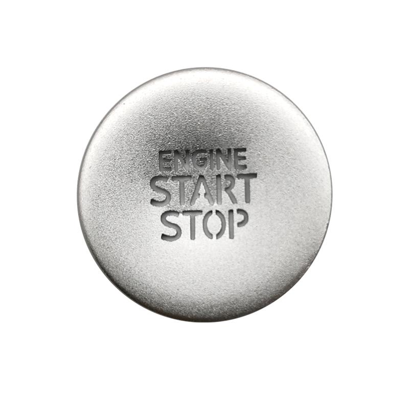 Car Stop Engine Push Button Cover For Hyundai Tucson Elantra Stop Switch Cover Trim Interior Aluminum Alloy Accessories