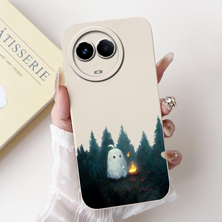 For Realme 11 5G Case RMX3780 Stylish Candy Painted Cover Shockproof Phone Case For Realme 11X Realme11 5G Soft TPU Fundas Coque