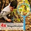 6Pcs Outdoor Exploration Binoculars Set Young Kids Educational Gift for Camping Hiking Yellow