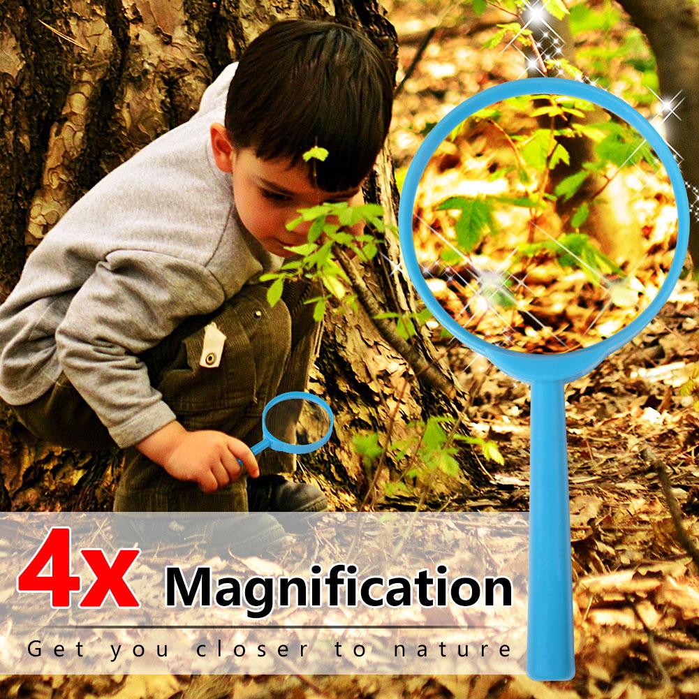 6Pcs Outdoor Exploration Binoculars Set Young Kids Educational Gift for Camping Hiking Yellow