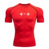 Men's Compression Shirt Gym Workout Breathable Sport Quick Dry Fashion Tight Jogging Training Fitness Elasticity Tops Tee Summer T-Shirts
