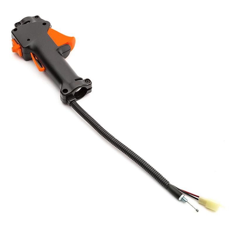 26mm Throttle Cable Handle Trigger ON/OFF Kill Switch Multi Tool Strimmer Parts 26mm Throttle Cable Handle Trigger ON/OFF Kill Switch Multi Tool Strimmer Parts