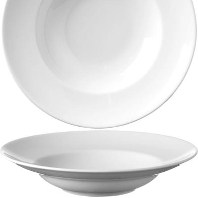 Speciální talíř na těstoviny bílý průměr 265 x 50 mm sada 6 ks