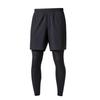 Li Ning Training High Elastic Quick Dry Tight Sports Long Pants Men Bottoms Black DZMYKSU208-1