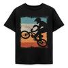 Bmx Jump Vintage Kids T Shirt Vintage Washed Graphic Homme Designer Clothes Comfortable Fashion Streetwear Soft Breathable