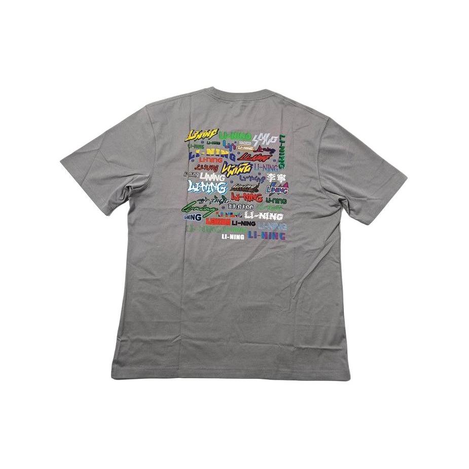 Li Ning Sports Trendige Kollektion T-Shirt Herren Grau AHSTA41-3