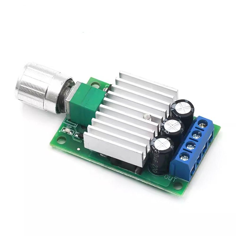 Plastic PWM Motor Controller Adjustable Speed Speed Control Switch LED Light