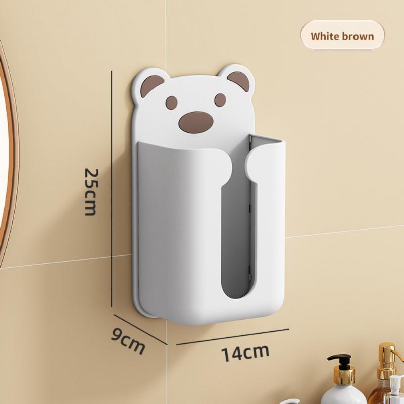 Wall Mounted Tissue Box Adhesive Tissue Shelf Napkin Holder Dispenser Rack Nordic Kitchen Home Space-saving Shelf Tissue Holder
