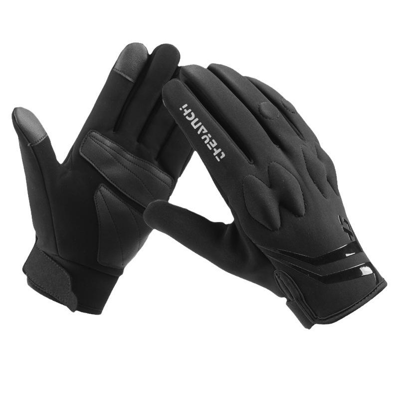 

Велосипедные перчатки мужские противоскользящие водонепроницаемые сенсорные силиконовые ударопрочные холодостойкие теплые перчатки для всех пальцев велосипедные перчатки XL