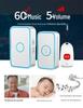 Elderly Wireless Emergency Call Button for Solitary Patients and Caregivers