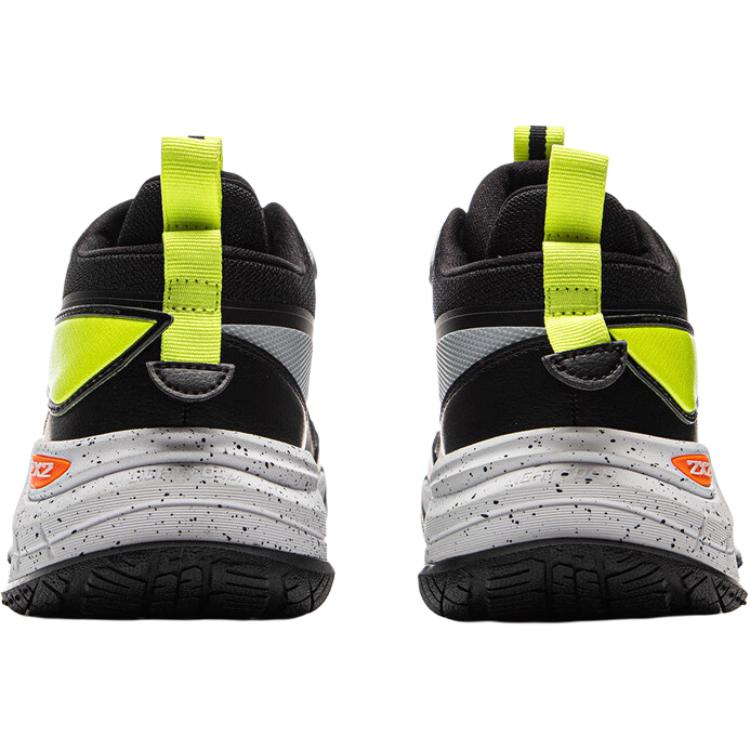 Li Ning Kids Basketball Territory V2 Comfortable Non-Slip Breathable Rebound Support Low-Top Basketball Shoes Kids Sneaker Black YKBV040-3