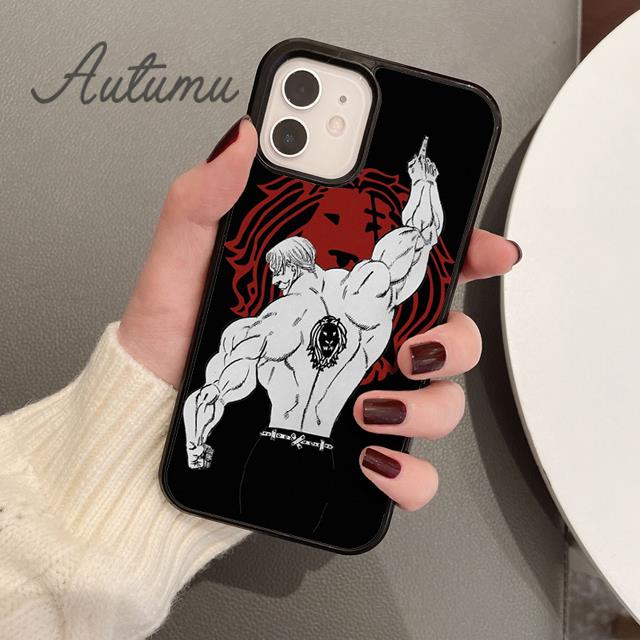 

Чехол для телефона Escanor «Семь смертных грехов» для iPhone 11 12 13 14 Pro Max mini XR XS SE 2020 7 8 Plus Galaxy S21 S22 iPhone 11