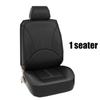 Funda Universal de Cuero PU para Asiento de Coche para Todas las Estaciones - Impermeable y Antipolvo