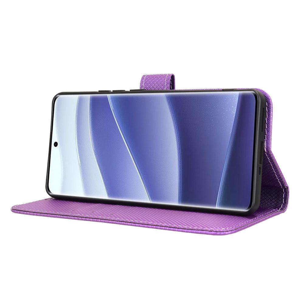 For Xiaomi Redmi Note 14 Pro+ 5G/Note 14 Pro 5G/Poco X7 5G Case PU Leather Diamond Texture Wallet Phone Cover