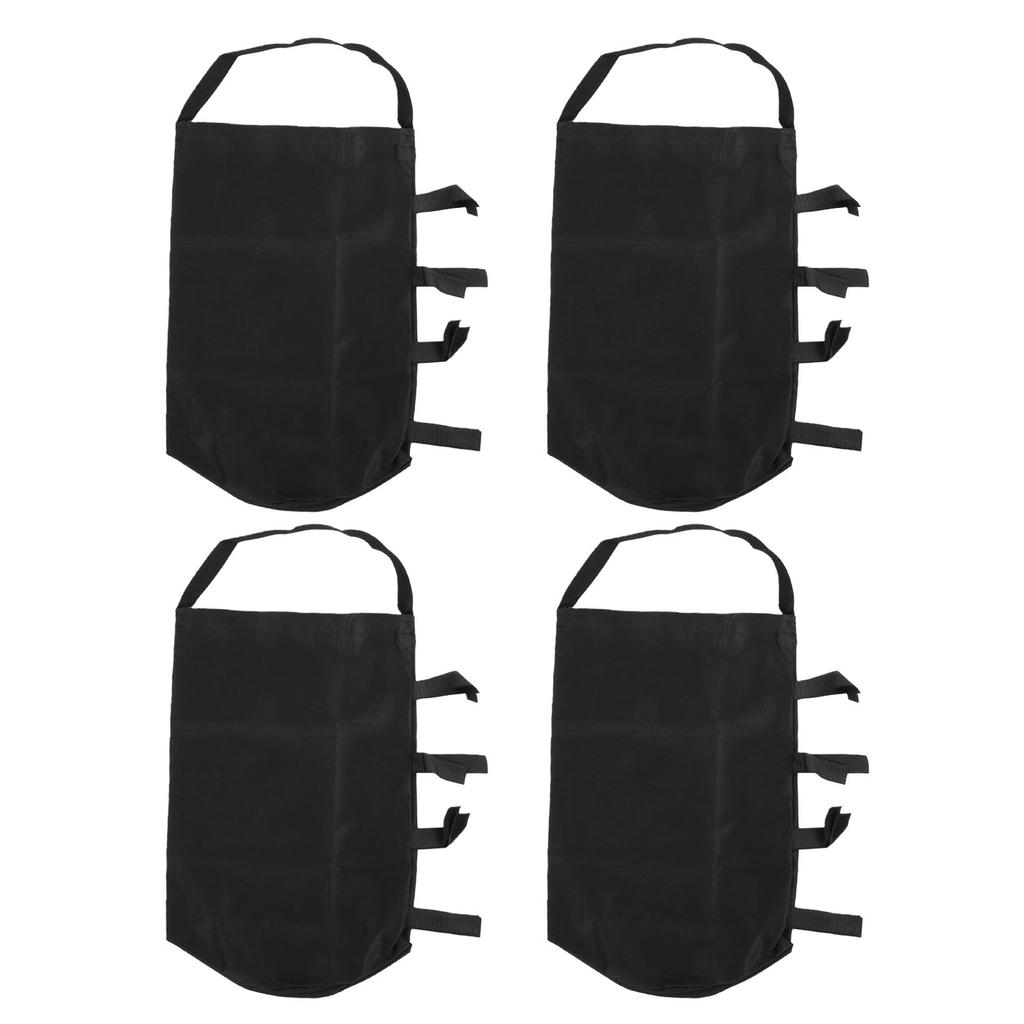 4 Pcs Canopy Weights Sand Bags Heavy Duty 600D Oxford Fabric Tent Leg Sand Bags Holds 35lbs Windproof for Outdoor