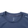 Li Ning Fitness Series Casual Sports Versatile Comfortable Breathable Short Sleeve T-Shirt Men Tops Dark-Indigo ATSV509-8
