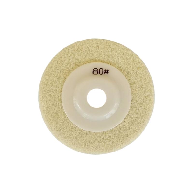 Heavy Duty Polishing Wheel For Metal Wood Plastic 12000RPM High Efficiency Lightweight 80G Ergonomic Design