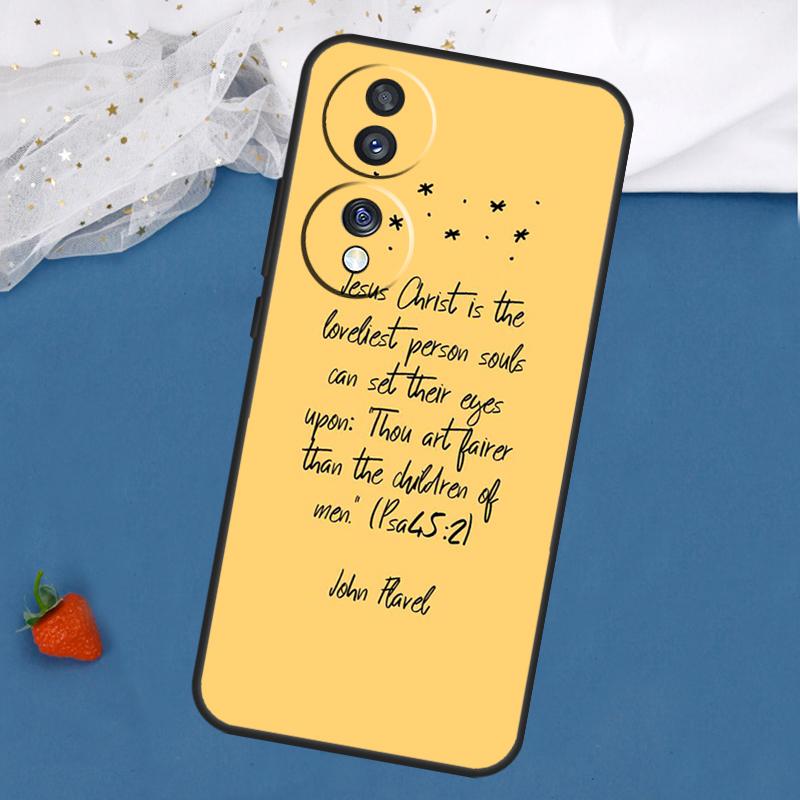 

Christian Jesus Gods Love Case For Honor Magic 5 6 8 Pro 7 Lite 200 400 50 70 90 X8c X8b X9a X9b X9c X9d Win RT Cover Honor Magic6 Pro
