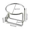 Stainless Steel Anti-corrosion Open Ring Marine Boat-Ship Yacht Water Cup Holder