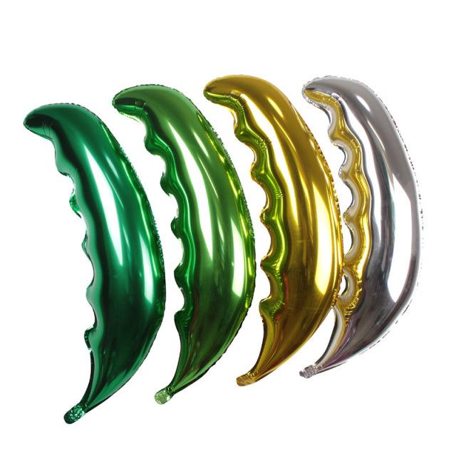 36-Inch Coconut Tree and Palm Leaf Shaped Aluminum Foil Balloons