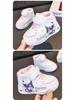 2025 Kinder High-Top Sportschuhe: Herbst/Winter Stil für Jungen, Cartoon-Leder für Mädchen, Bequeme Freizeitsneaker mit weicher Sohle