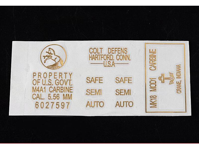 

3D Engraved Gold & Silver Metal Calligraphy Stickers