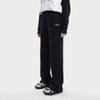 Fila Letter Print Wide Leg Knitted Sports Pants Women Pants Black F11W339609FBK