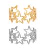 Damenring Geometrisch Hohl Sternform Verstellbares Öffnungsdesign Fingerring