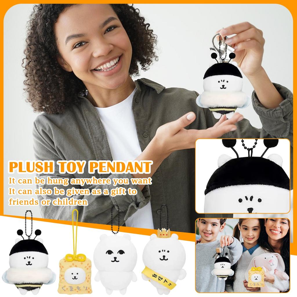 Cartoon Cute Doll Plush Toy Keychain Small Pendant