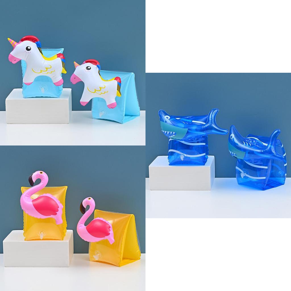 Mengyuan Inflatable Children's Arm Float Unicorn Dinosaur Cartoon Baby Arm Float Water Sleeve