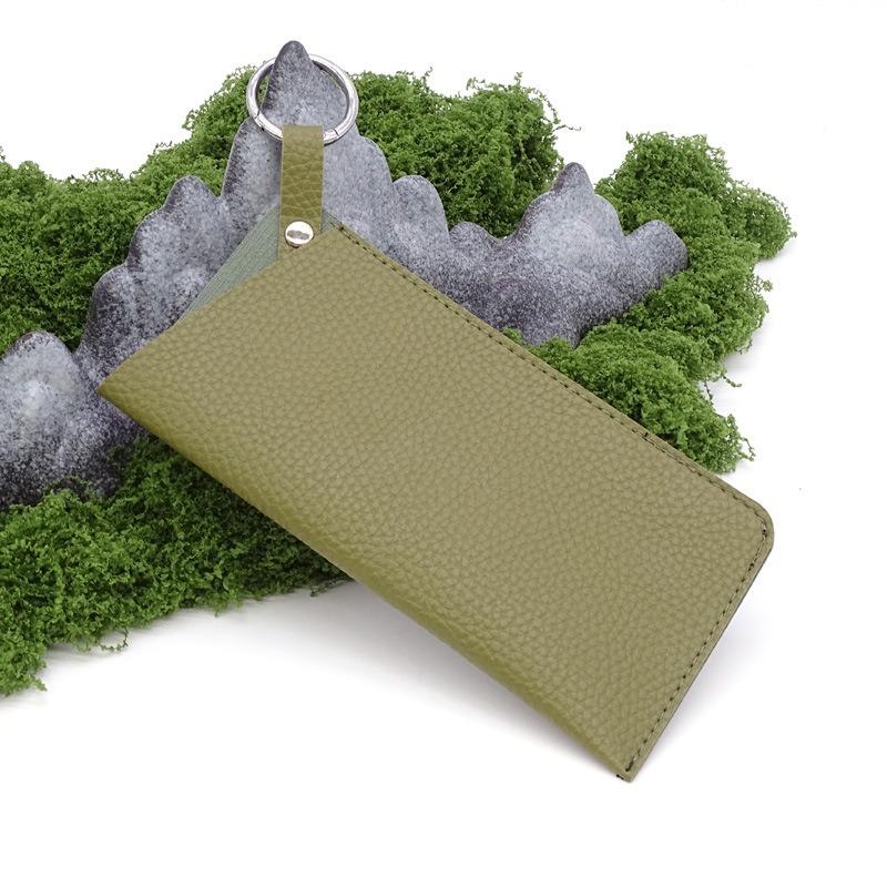 Portable PU Leather Eyeglass Case, Hanging Eyeglass Storage Bag, Sunglasses, Eyeglass Bag, Convenient Keychain