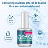 Nail Strengthener Polish, Keratin Nail Treatment for Thin Weak & Damaged Nails, Clear Nail Polish Solution Deep Moisturizer and Smoother Nail Care,
