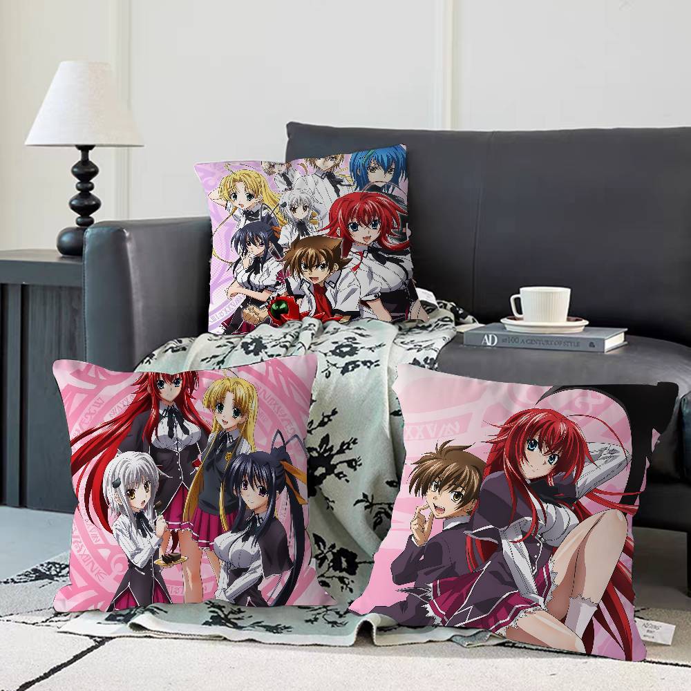 Anime H-High School DxD Pillow Cushion Cover Pillowcase Living Room Sofa Home Decor Customized