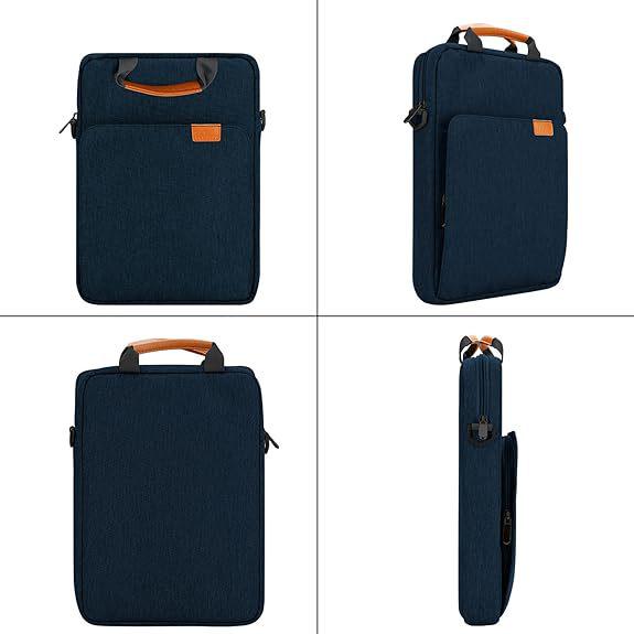 Large Capacity Crossbody iPad Tablet Bag for 9-13.3 Inch, Lightweight Single Shoulder Handbag