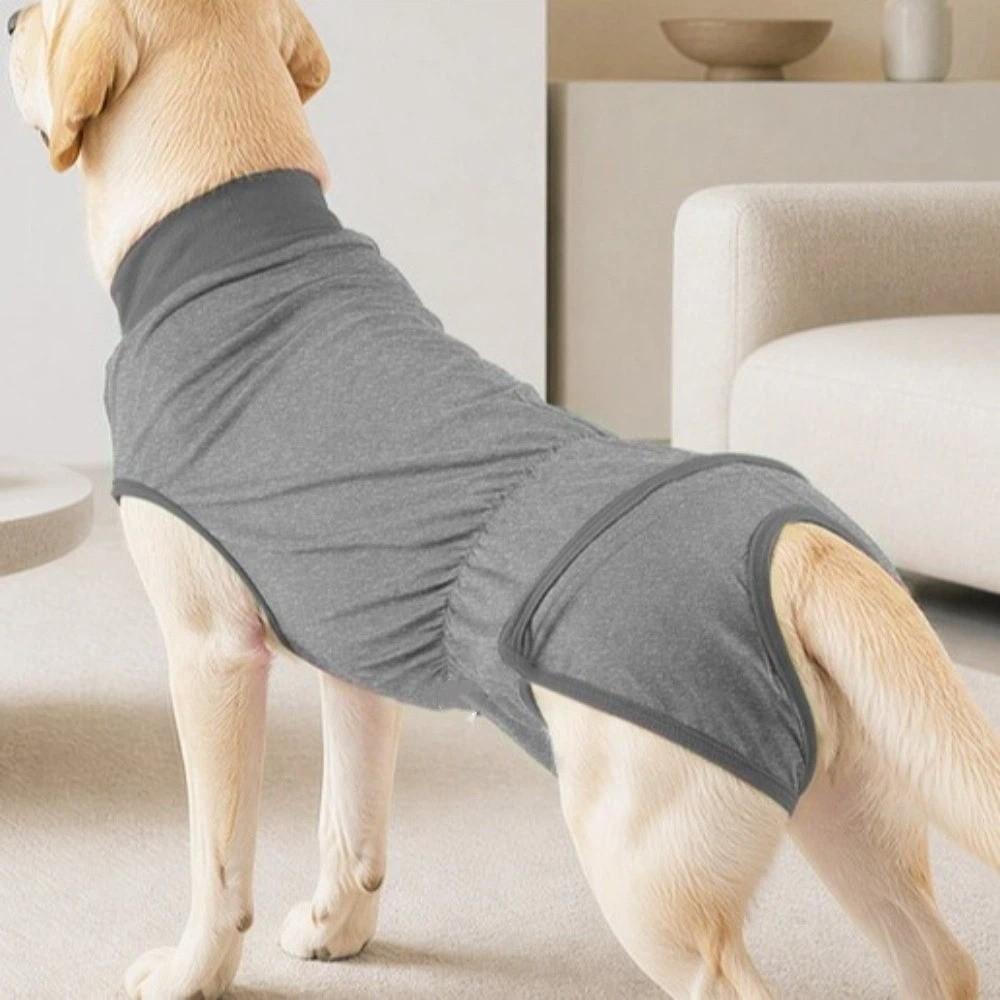 Adjustable Dog Sterilization Suit Soft Breathable Pet Recovery Clothes Cat Recovery Suit Home Wear