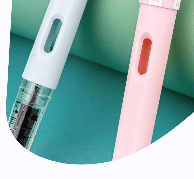 Hero 369 Erasable Thermosensitive Calligraphy Pen with Cute Design and Replaceable Ink Cartridge
