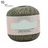 Mercerized Cotton Cord Thread Yarn for Embroidery Crochet Knitting Lace Jewelry